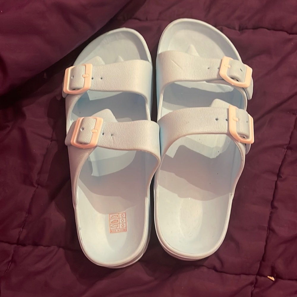 Buckle Decor Footbed Scandals